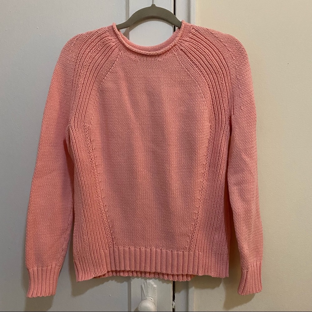 J.Crew light pink sweater